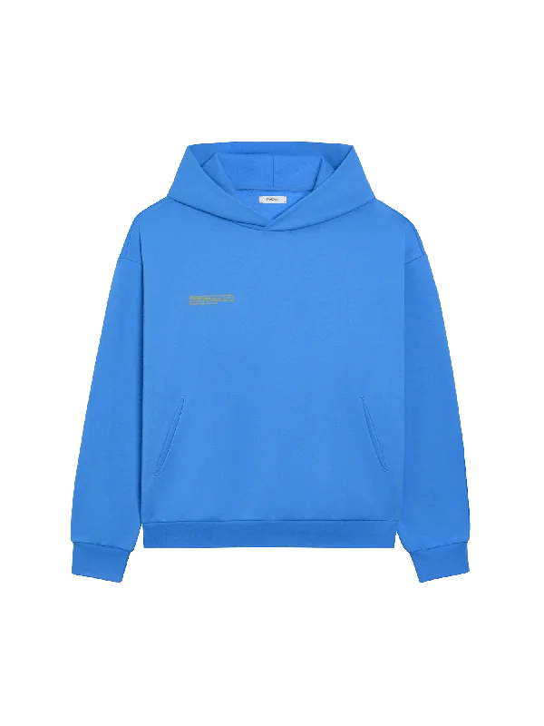 Womens Archive In Conversion Cotton Hoodie—water blue