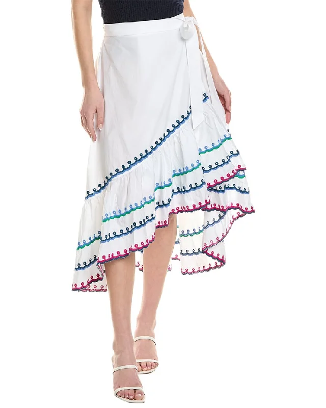 Roller Rabbit Valleta Embroidered Marielena Skirt