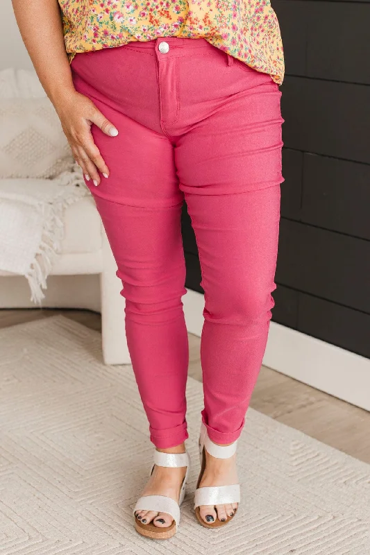 YMI Mid-Rise Jeggings- Brandi Wash