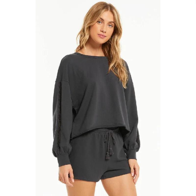 High Tide Terry Long Sleeve Top