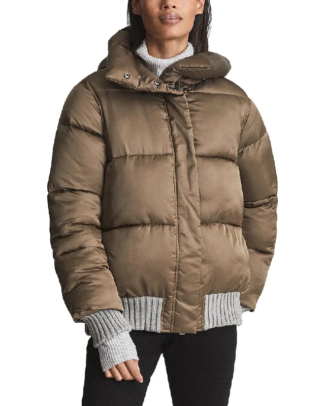 Reiss Honor Hooded Puffer Jacket