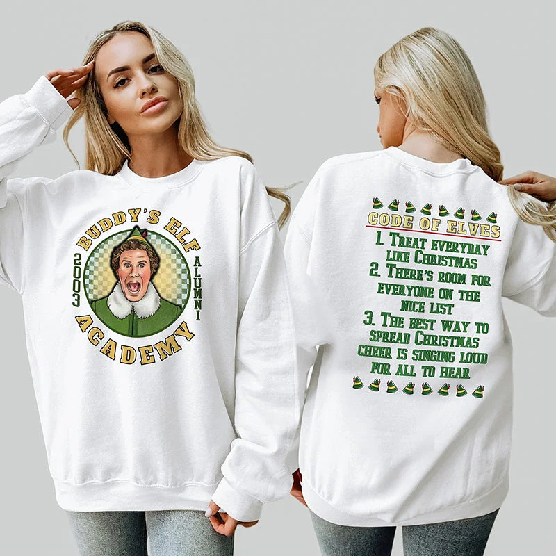 Buddy's Elf Academy Crewneck Sweatshirt