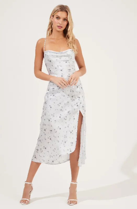 Gaia Floral Midi Dress