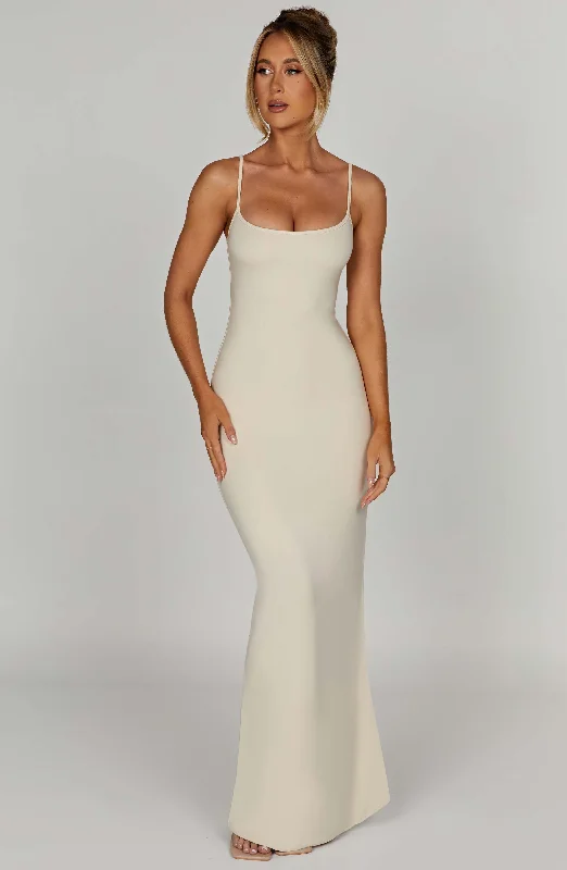 Saskia Maxi Dress - Cream