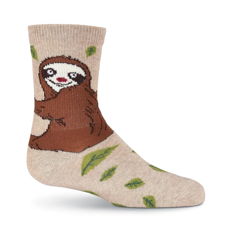 K. Bell Kids Sloth Crew Socks