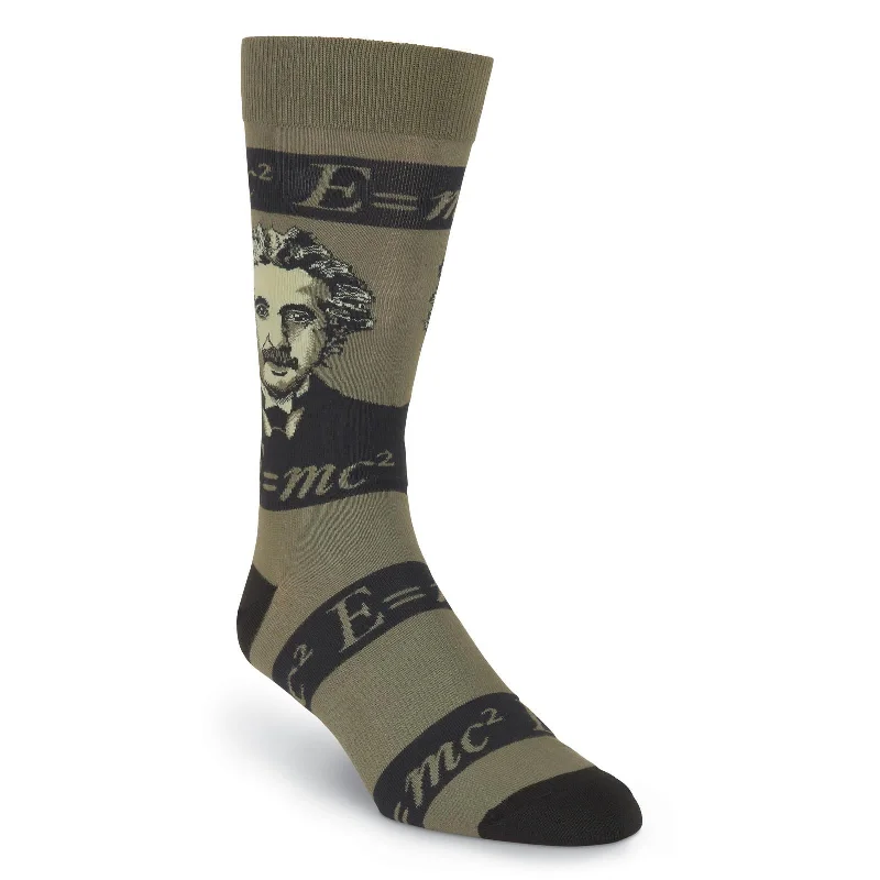 K. Bell Mens Einstein Crew Socks