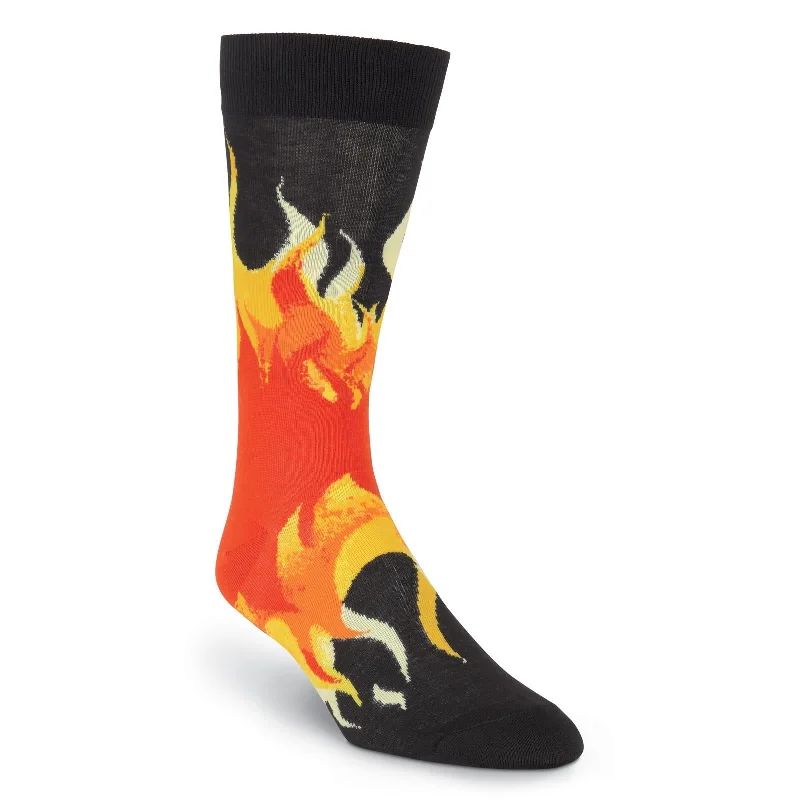 K. Bell Mens Fire Crew Socks