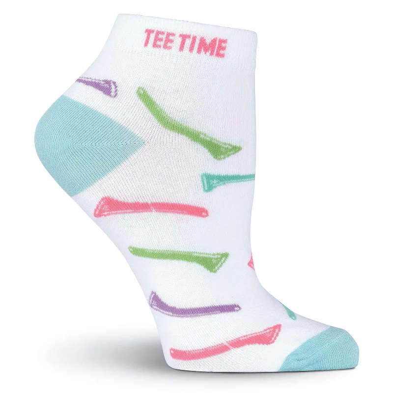 K. Bell Womens Tee Time No Show Socks